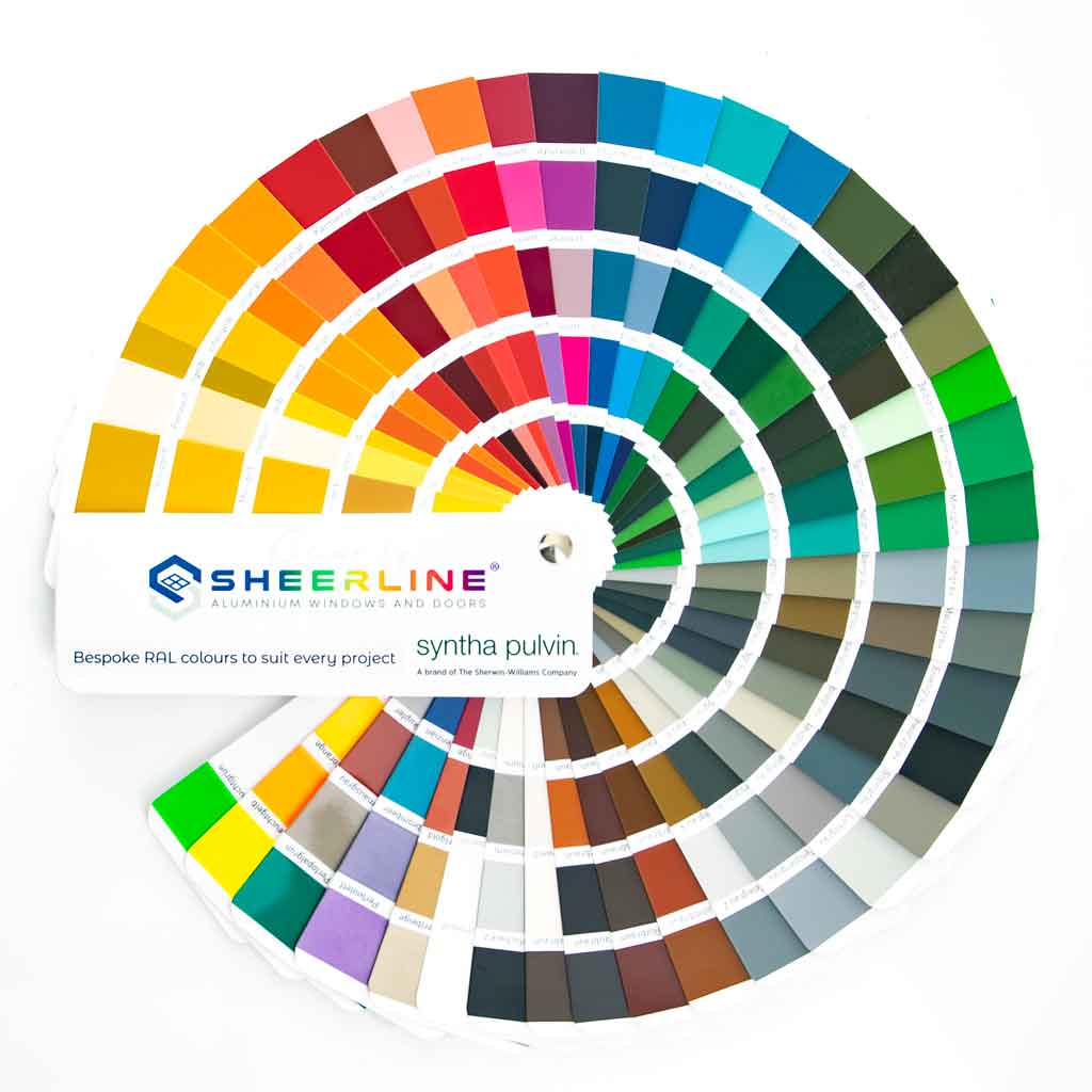 Examples of coloured aluminium roof lanterns